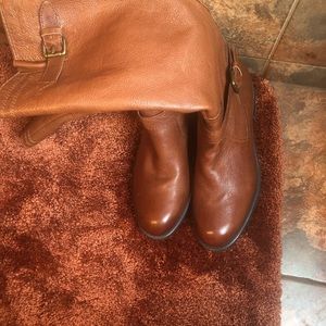 Franco Sarto leather riding boots